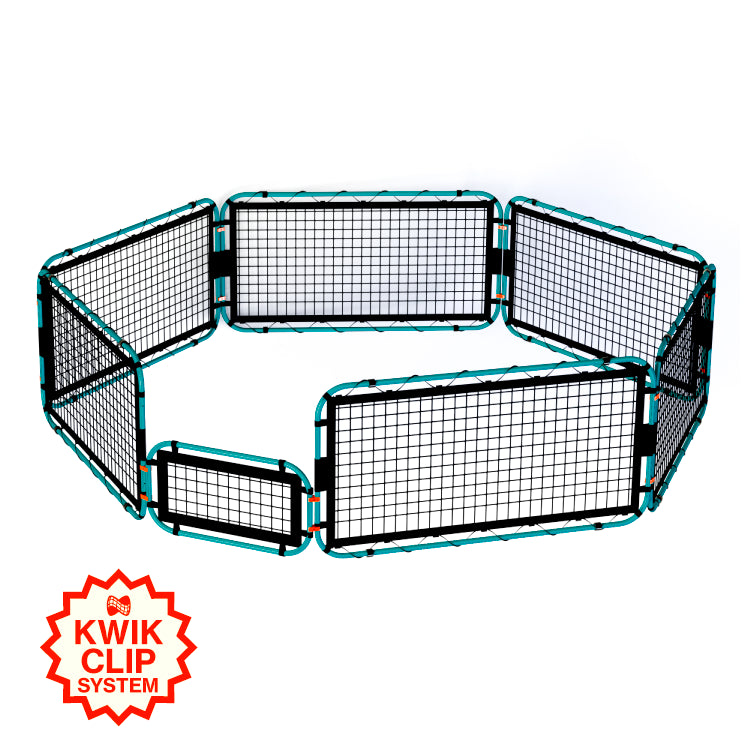 Gaga ball pit made using Infinets 6 Net Set