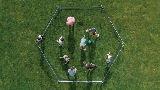 How a Gaga Ball Pit Compares to a Panna Soccer Cage