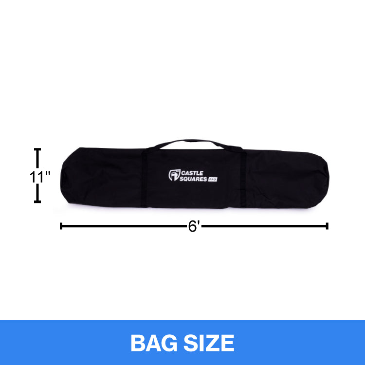 9 Square Castle Squares Pro bag length