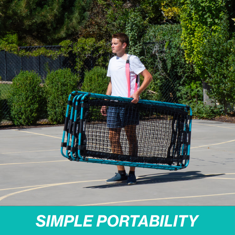 A boy carrying Infinets