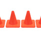 4 small orange cones
